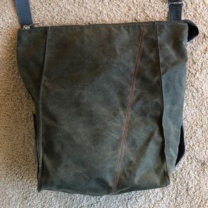 Queen Bee Creations Waxed Canvas Shoulder Bag